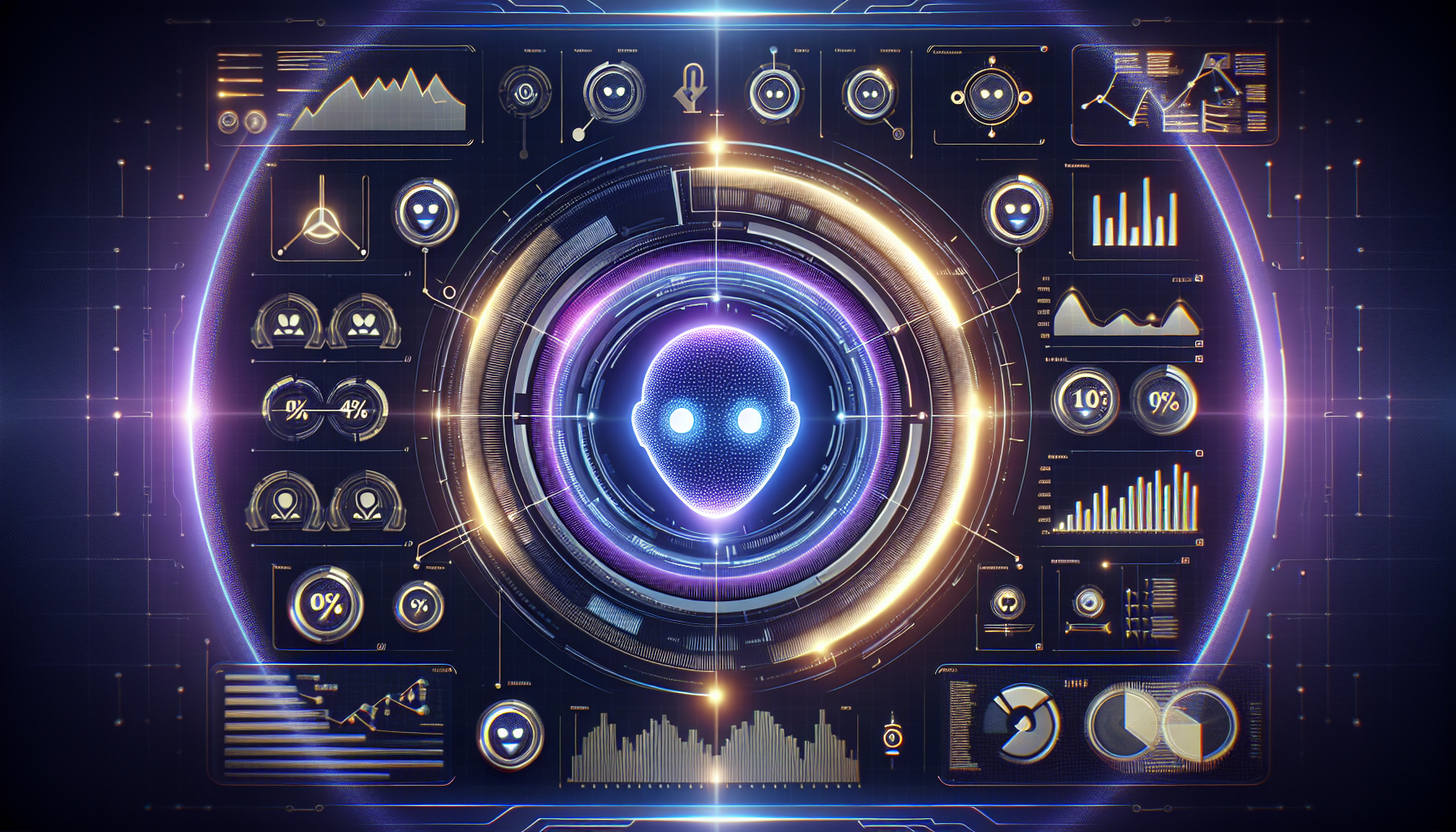 Dashboard Searchfy AI monitorando citações de marca em 8 chatbots IA incluindo ChatGPT, Gemini e Claude em 2026